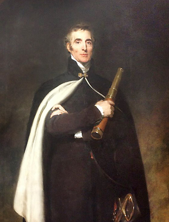 Wellington portrait restored by Paul Hahn